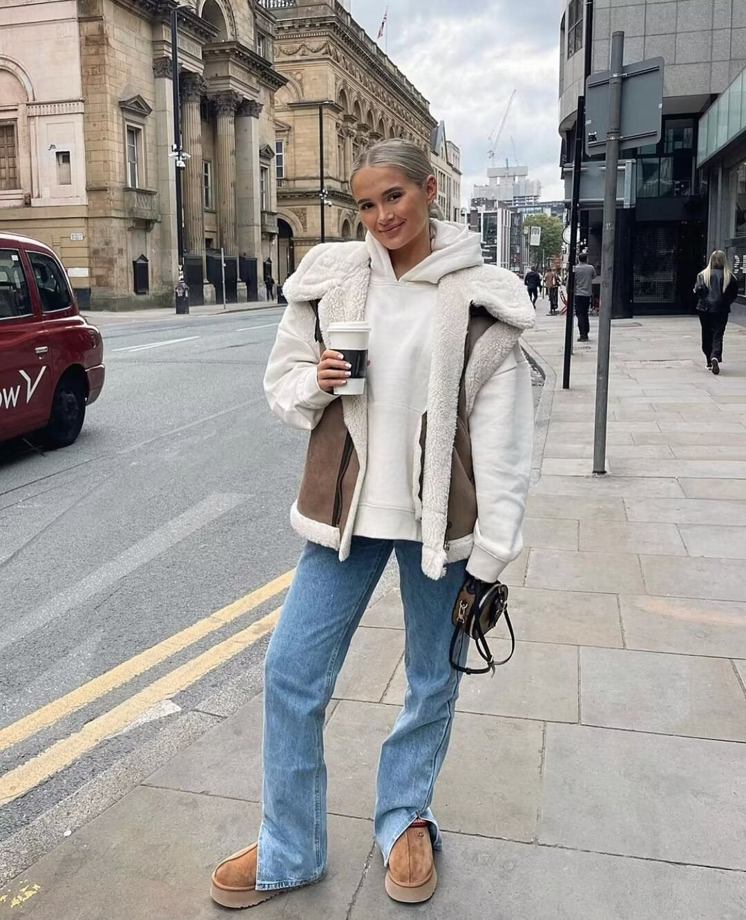 Sylvie Veste en Peau Lainée