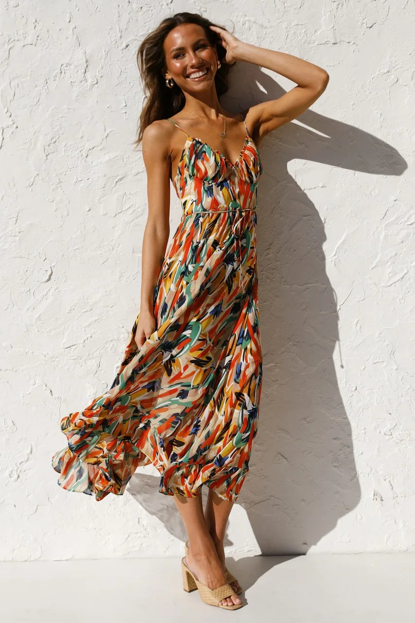 Romane Robe Mi-Longue