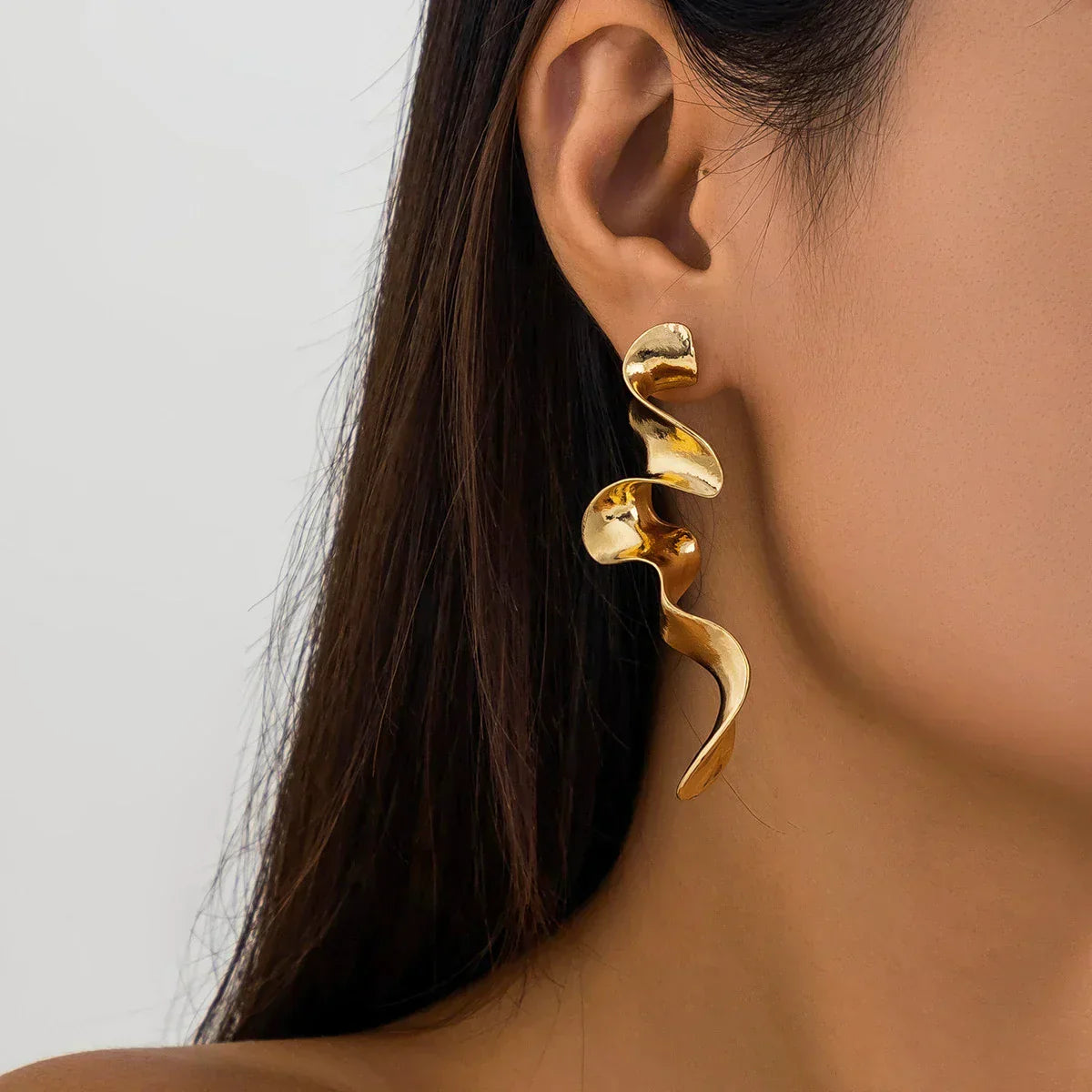Iseult Boucles d'Oreilles Torsadé
