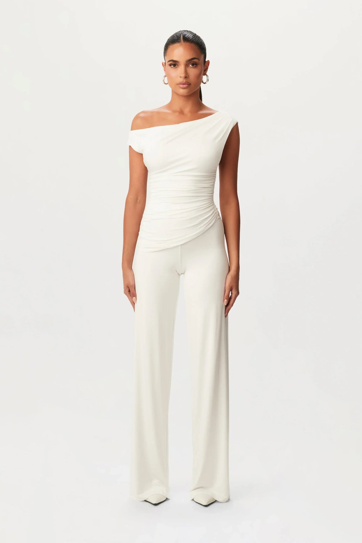 Angélique Ensemble Asymétrique Blanc