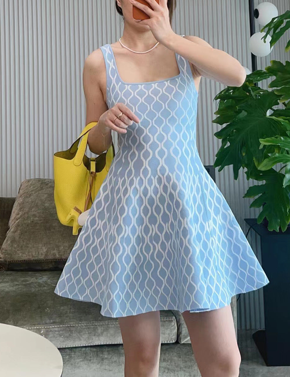 Alizée Robe Courte Maille