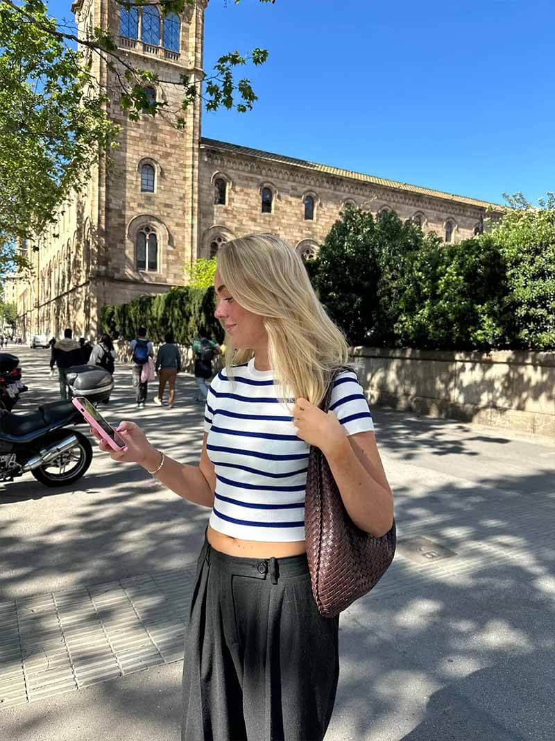 Axelle Sac à Main XL Tressé