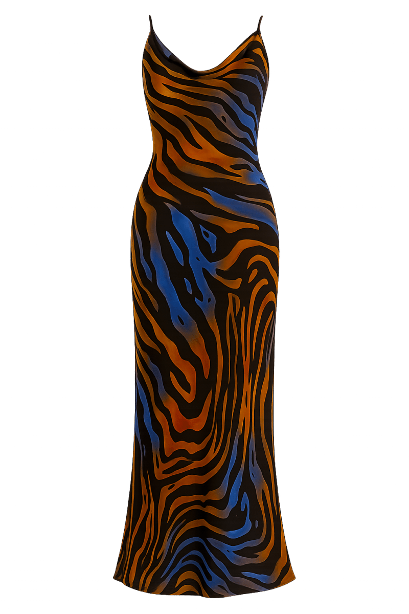 Hermine Robe Longue Aurore