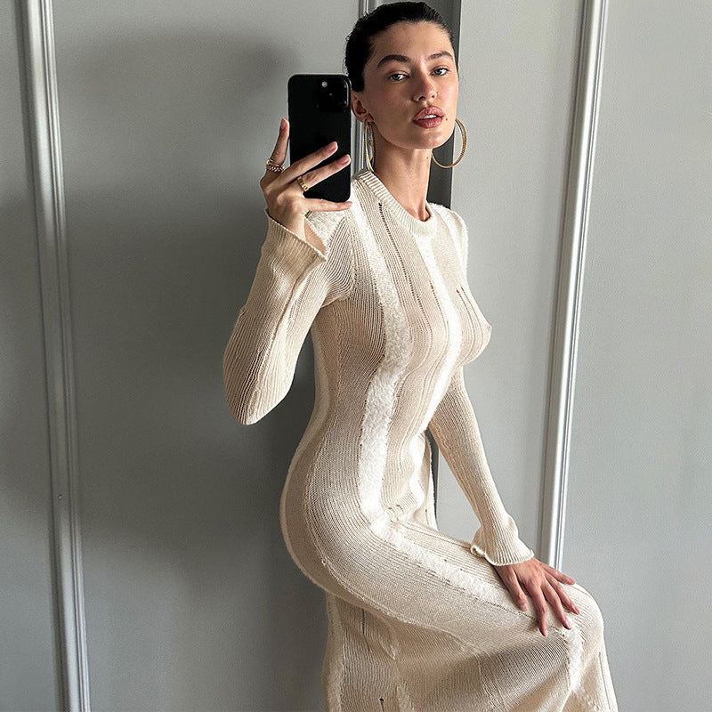 Léonie Robe Longue Maille