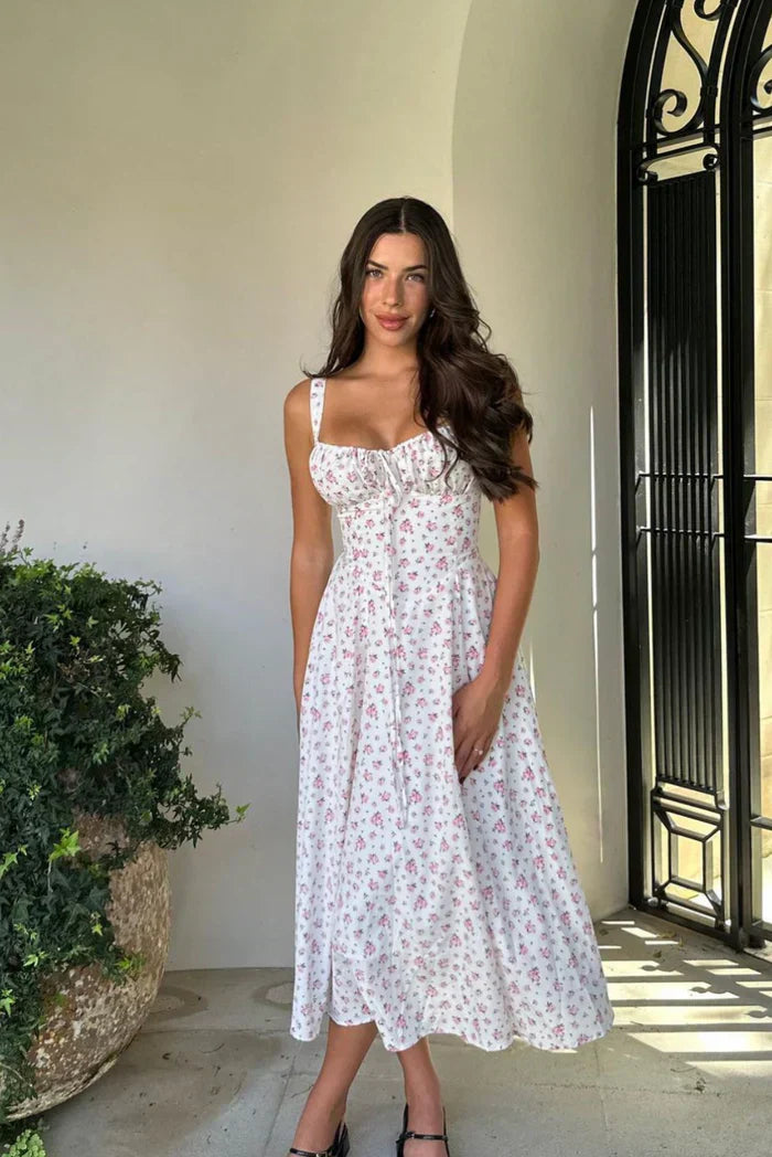 Amélie Robe Mi-Longue