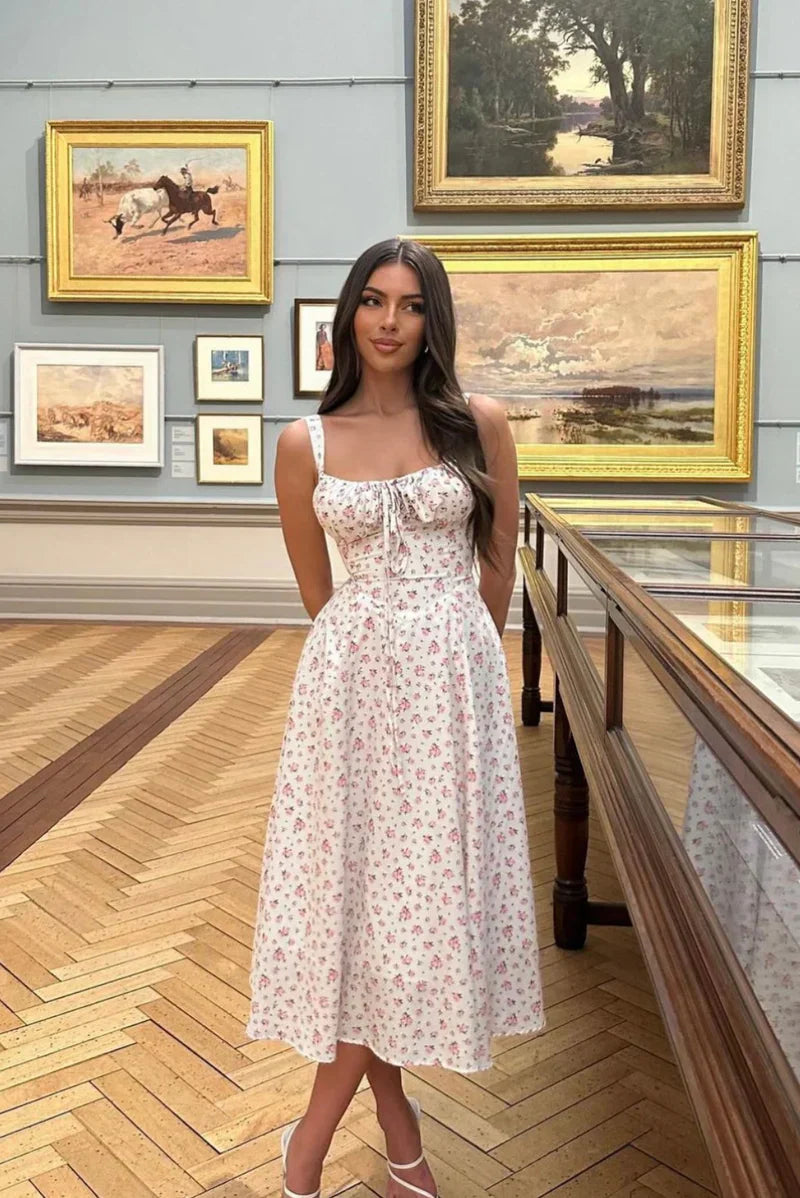 Amélie Robe Mi-Longue