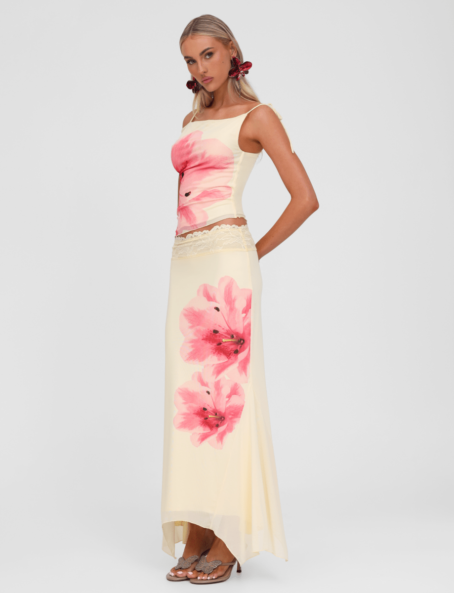 Capucine Robe Longue
