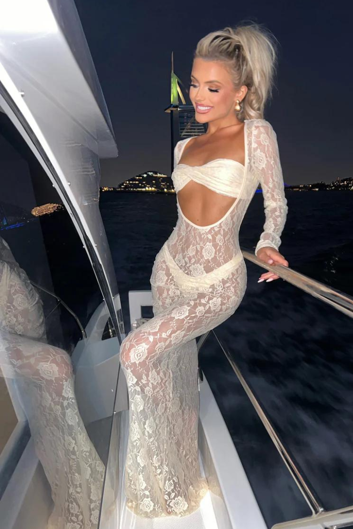 Anouk Robe Longue en Dentelle