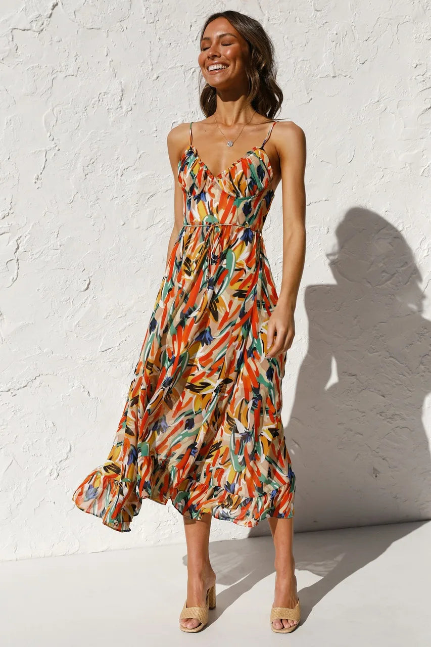 Romane Robe Mi-Longue