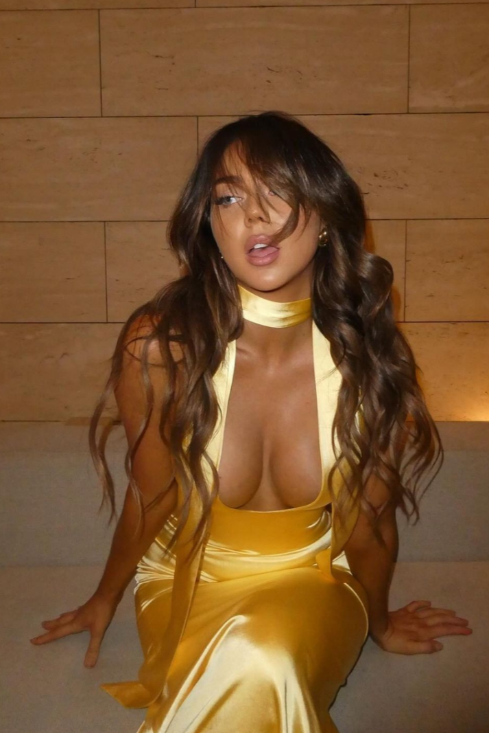 Margaux Robe Longue en Satin