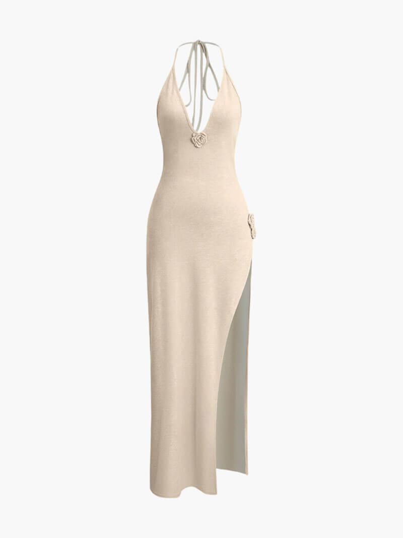 Manon Robe Longue Rose