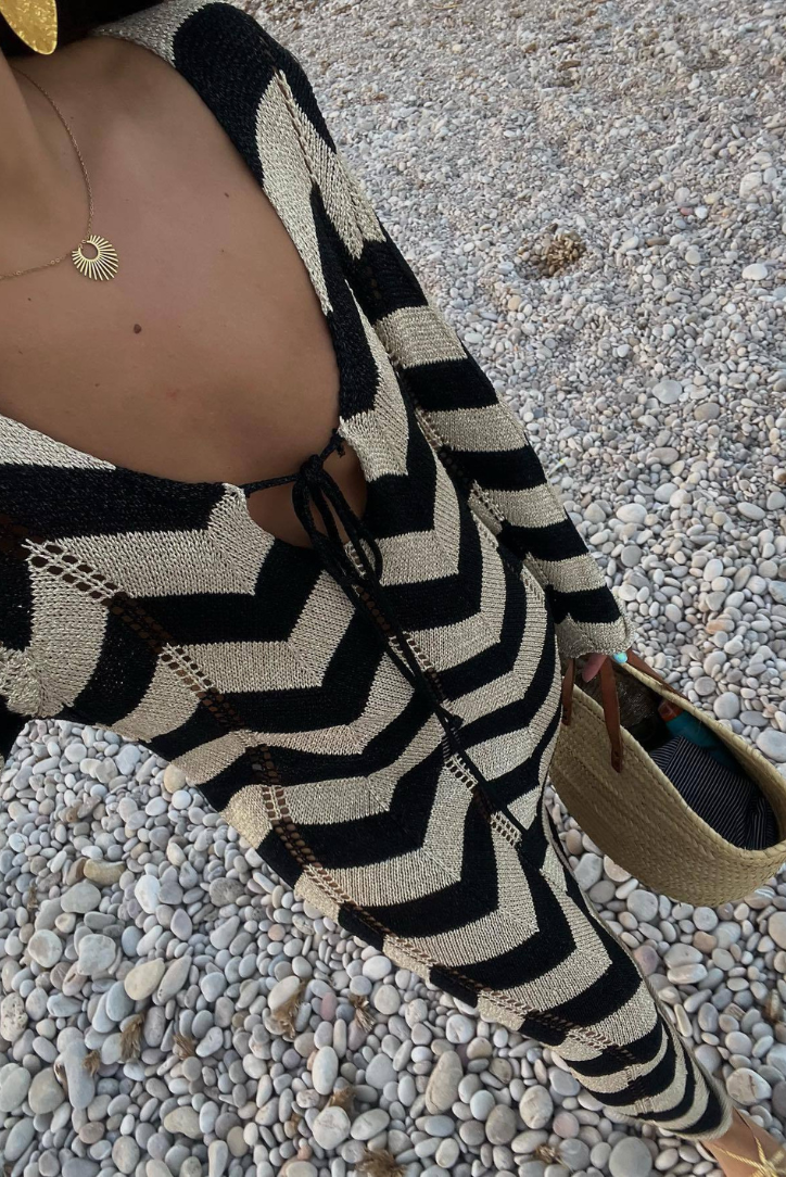 Victoire Robe Longue Maille