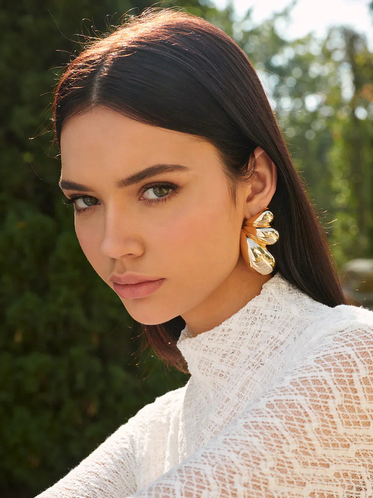 Solène Boucles d'Oreilles Ailes de Papillon Puces