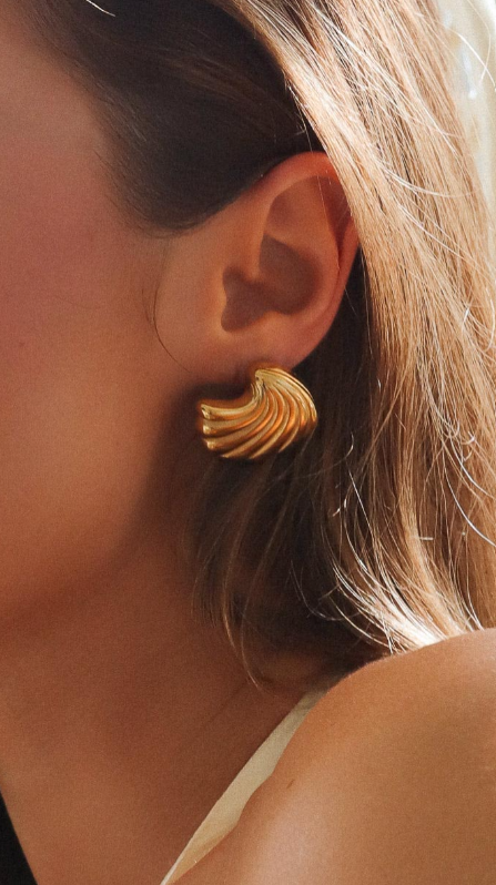 Célia Boucles d'Oreilles Coquillage