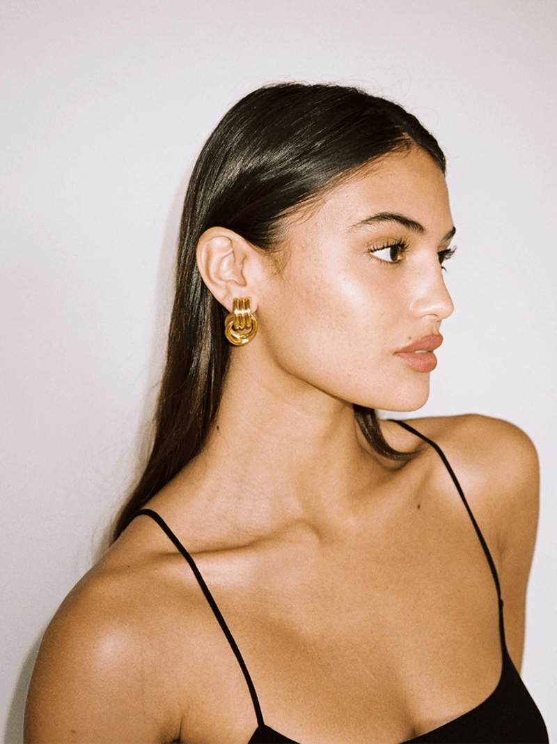Orianne Boucles d'Oreilles Nouée