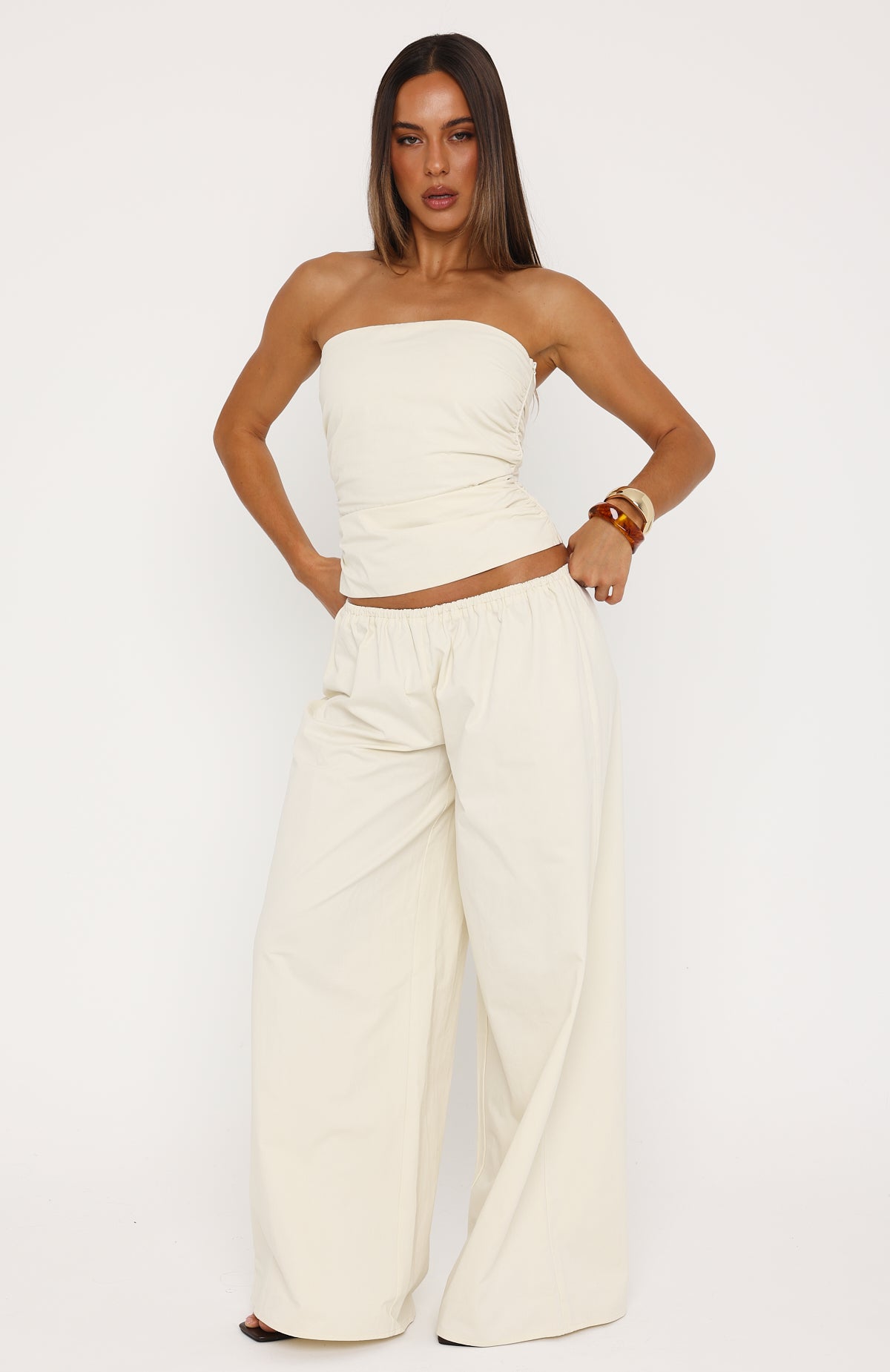 Carine Pantalon Jambe Large